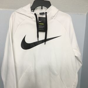 Nike Hoodie New White Swoosh